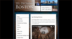 Desktop Screenshot of ipedeckingboston.com